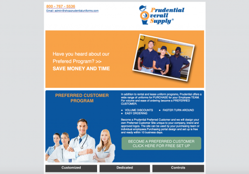 Prudential-Overall-Supply-Preferred-Program-Email-Campaign